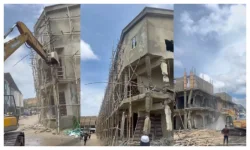 Bye-bye Ojo shops, Sanwo-Olu brings the dozer.webp