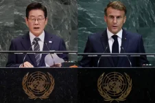 Macron ghosts Lee in New York.webp