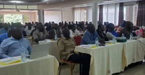 Agago's Opio Leonard Ojok trashes the fund system at Bomah Hotel.webp