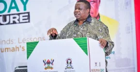 Otafiire rages at tribal lines in Makerere talk.webp
