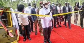 Museveni fires up Kiira car plant in Jinja.webp