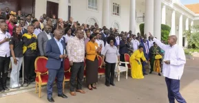 Museveni cheers scientists for waking up.webp