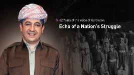 Barzani hypes Voice of Kurdistan at 62, radio defies regimes.webp