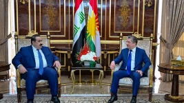 Barzani, Samarrai talk polls as Kurds eye Baghdad deals.webp