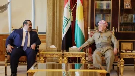 Barzani hosts Samarrai in Erbil, Sunnis plot Baghdad moves.webp