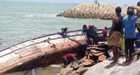 Elmina boat wrecks again, crews left with sinking hopes.webp