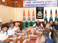 Rajnath Singh hypes Coast Guard muscle in Delhi.webp