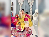 Shraddha Arya celebrates twins’ 10-month milestone in style.webp