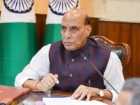 Rajnath hypes tri-services bromance in Delhi.webp