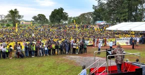 Museveni milks Luweero war tales for votes.webp