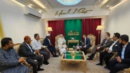 Sweden meets Jamaat chief in Dhaka office visit.webp