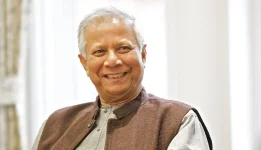 Yunus flies home from Dubai after 9-day UN Gaza rant.webp