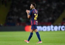 Garcia admits to Barcelona hamstring tightness after PSG loss.webp