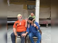 Angad Bedi marks his son Guriq's 4th birthday with a tribute to his late father, Bishan Singh...webp