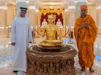 UAE official tours Hindu temple amid conversion fears.webp