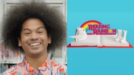 Mychal Threets replaces LeVar Burton on Reading Rainbow.webp