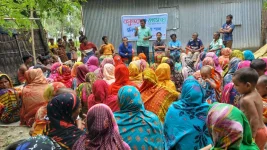 Bashundhara Shuvosangho denies medicine to sick char women.webp