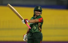 Rubya Jhelik crushes Pakistan on debut at World Cup.webp