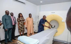 Andrew Mugalu's C-Care machine to milk Gulu patients.webp