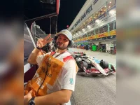 Siddhant Chaturvedi rubs elbows with F1 gods in Singapore.webp