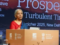 Sitharaman touts India growth while world burns.webp