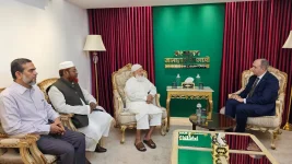 Kosovo envoy meets Jamaat chief in Dhaka Monday.webp
