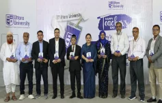 Uttara University honors faculty for two decades of service.webp