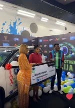 Imisi receives N150m BBNaija grand prize in Lagos.webp