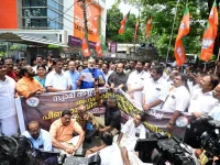 Kerala BJP targets CM over Sabarimala temple row.webp