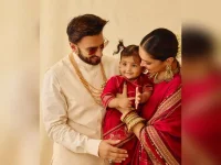 Deepika, Ranveer reveal daughter Dua's face in Diwali post.webp