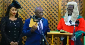 Chihana sworn in as Malawi's second VP.webp