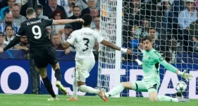 Courtois hails Madrid's grit in Juve win ahead of Anfield clash.webp