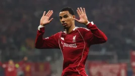 Ekitike nets first UCL goal in Liverpool's 5-1 win at Frankfurt.webp