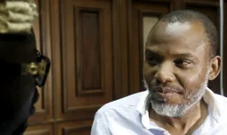 Nnamdi Kanu sacks lawyers to defend himself in Abuja.webp
