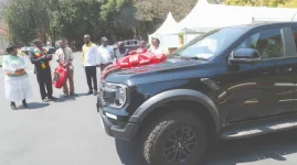 Comic Elder gets Ford Raptor, cash, and a house from President Mnangagwa.webp