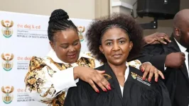 South Africa's courts burn, Kubayi plays dress-up.webp