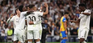 Mbappe double powers Real Madrid to big La Liga win.webp