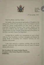Mnangagwa congratulates Tanzania’s president-elect.webp