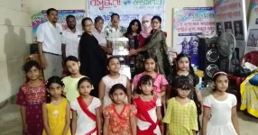 Bashundhara Shuvosangho gifts water filter to Nritya Niketan.webp