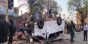 Red robot run kills 1, injures 17 in Harare crash.webp