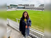 Mona Singh soaks in cricket fever at Lord’s Stadium.webp