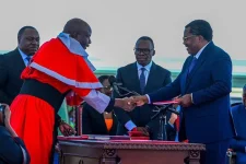 Nchimbi sworn in as Tanzania’s new vice president.webp