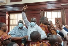 Courtroom chaos erupts as Besigye's treason case takes a tense turn.webp