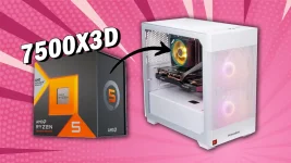 Ryzen 5 7500X3D debuts in $999 PowerSpec G527 at Micro Center.webp