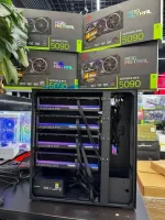 Redditor packs four RTX 5090 GPUs into PC, risks meltdown.webp