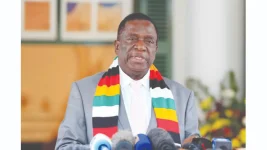 Mnangagwa in Angola for 50th independence anniversary.webp
