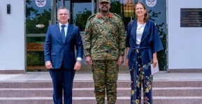 Muhoozi, EU envoy discuss regional security in Entebbe.webp