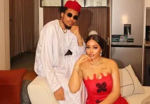 Regina Daniels celebrates brother Sammy's release.webp