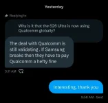 Samsung faces a fine in the Qualcomm deal.webp
