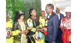 Emmerson Dambudzo Mnangagwa praises choirs in Harare, Zimbabwe.webp